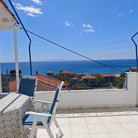 別荘 Zoe's - Entire With Stunning Aegean Sea Views! Plagiá